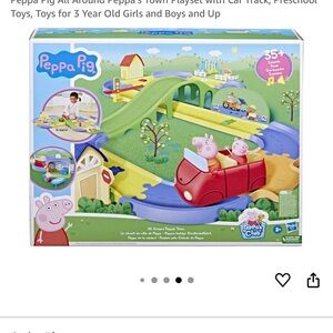 Peppa Pig All Around Peppa’s Town Set with Adjustable Track